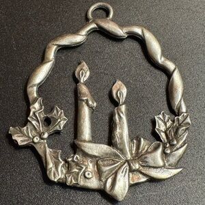 Seagull Pewter Holiday Ornament